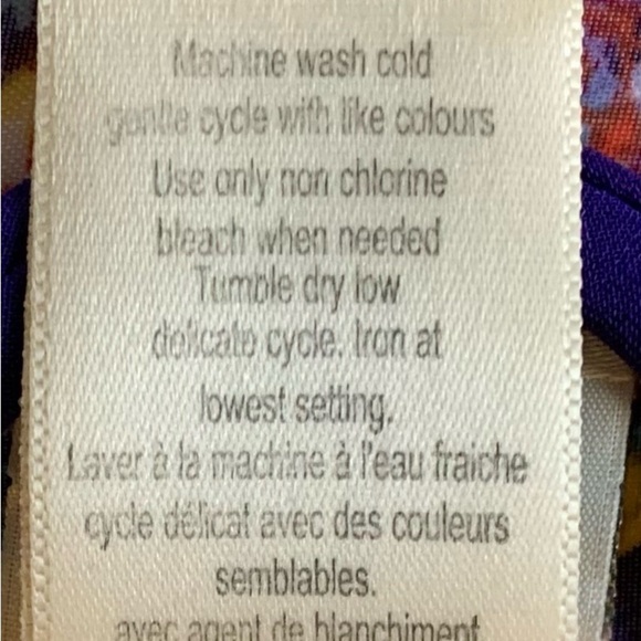 Floral tie waist robe - Picture 6 of 6